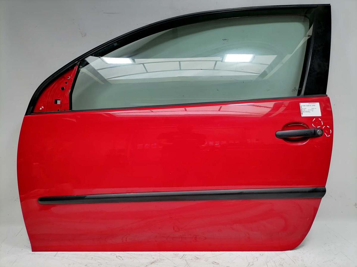 VW Golf V original Tür links LY3D Tornadorot 3-Türer Rohbau BJ04